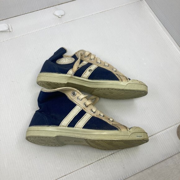 Vtg 1950s NEW DEADSTOCK running shoes converse style boy child sz 1 ? - Picture 6 of 6